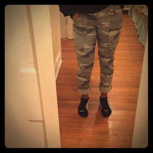 Grey camo pants